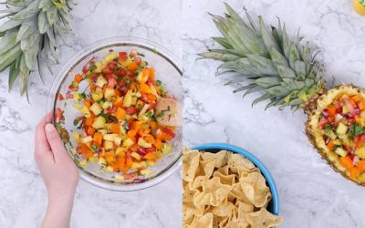 Last Bites — Sweet and Spicy Pineapple Salsa