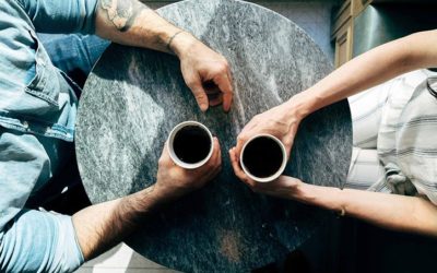 People Having End-of-Life Conversations Over Coffee