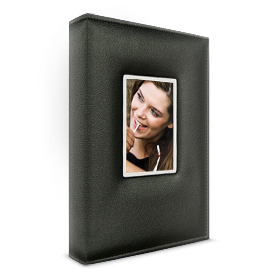 Register Book - Black Leather