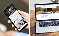 Funeral technology on multiple devices